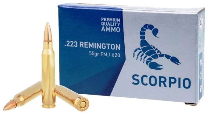 223R STV SCORPIO FMJ 55G X20
