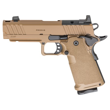 PISTOLET SPRINGFIELD ARMORY 2011 DS PRODIGY COMP COYOTE 4.25" CAL 9X19