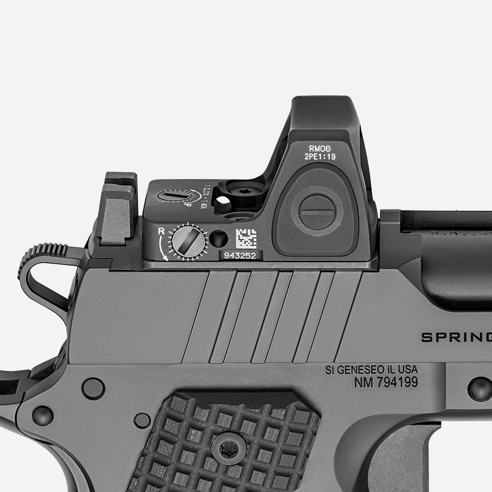 PISTOLET SPRINGFIELD ARMORY 1911 EMISSARY AOS NOIR 5" CAL...