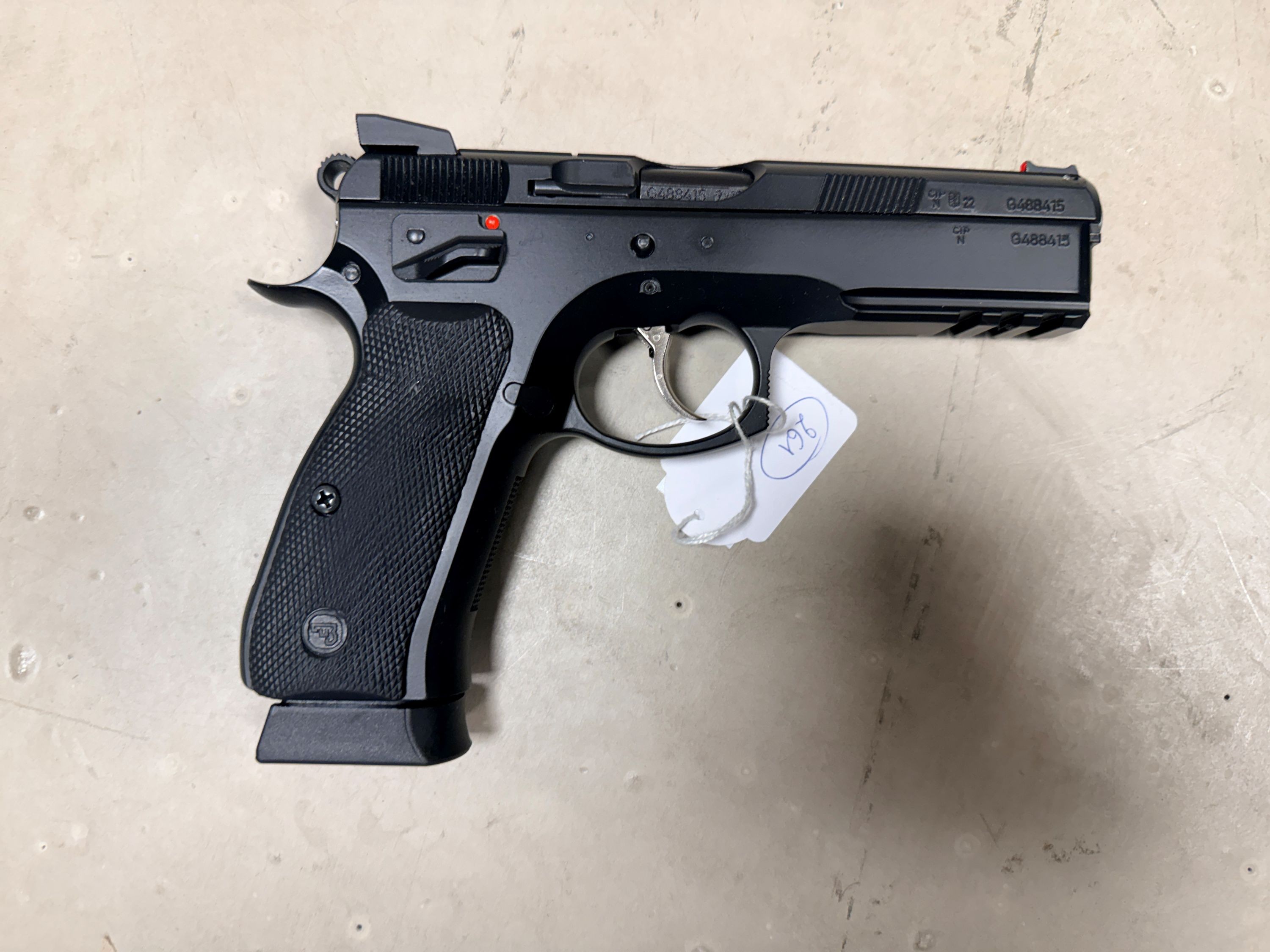 CZ 75 SP-01 SHADOW CAL 9 X 19