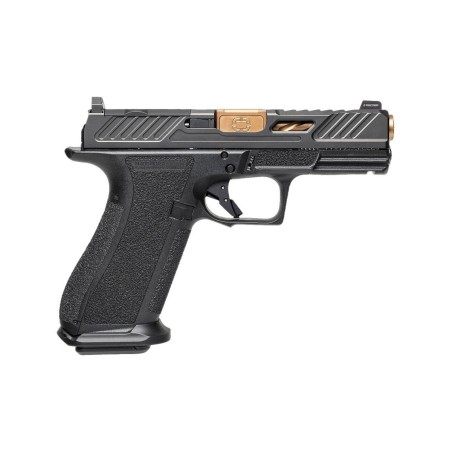 PISTOLET SHADOW SYSTEMS XR920 CULASSE ELITE, CANON BRONZE, FLUTE CAL 9X19