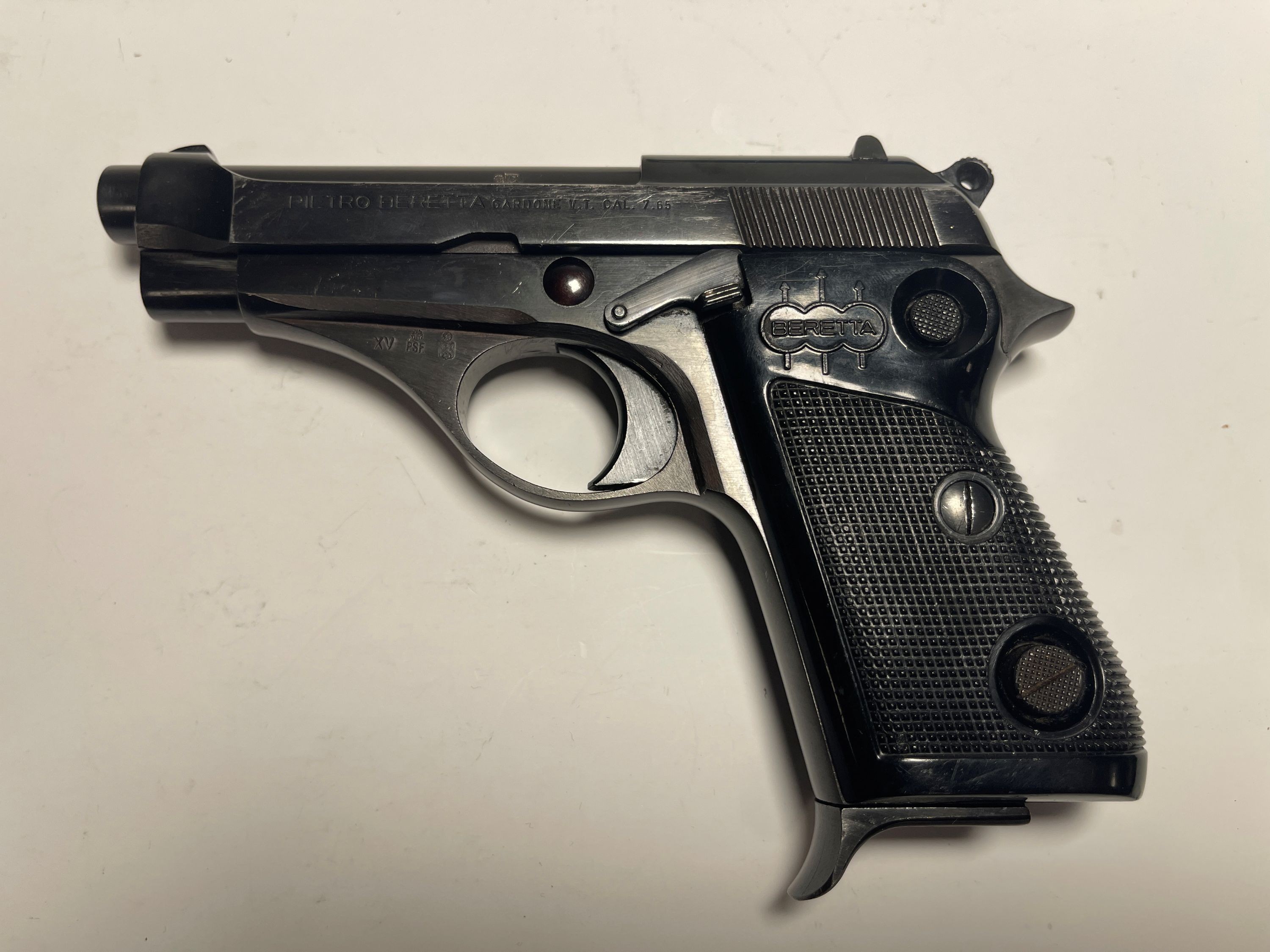 PISTOLET BERETTA MOD 70 CAL 7,65 BROWNING