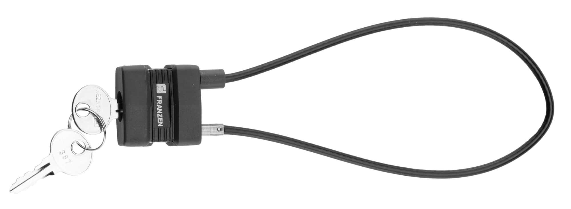 VERROU ARMES AVEC CABLE A CLEF