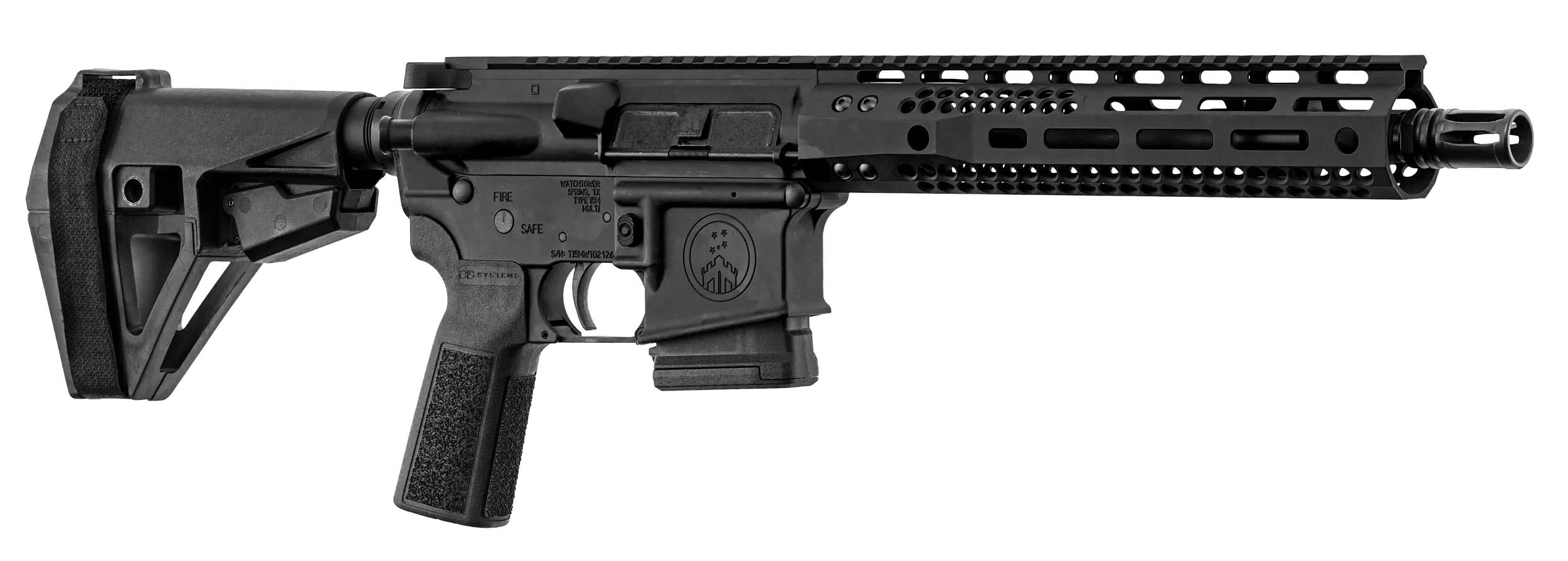 AR15 WATCHTOWER TYPE 15M 10.5" CAL 5.56x45 mm Noir