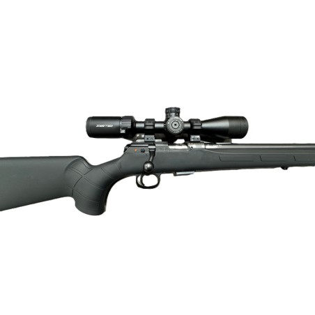 CARABINE CZ 457 VARMINT SYNTHETIQUE CAL 22 LR + BIPIED + LUNETTE ZEROTECH 3-12X40