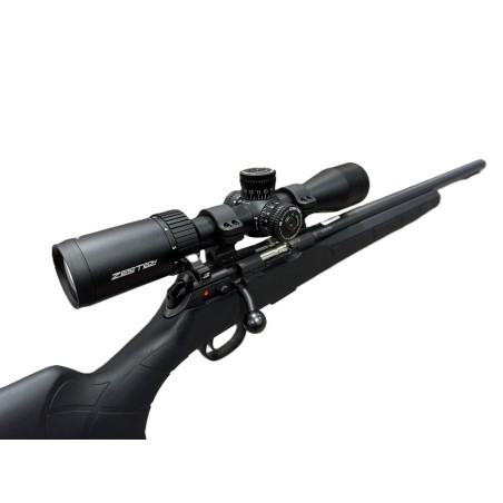 CARABINE CZ 457 VARMINT SYNTHETIQUE CAL 22 LR + BIPIED + LUNETTE ZEROTECH 3-12X40