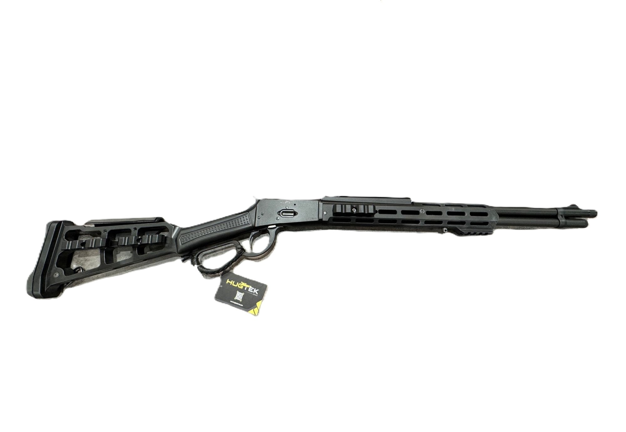CARABINE A LEVIER SOUS GARDE HUGTEK BOITIER NOIR  ALU...