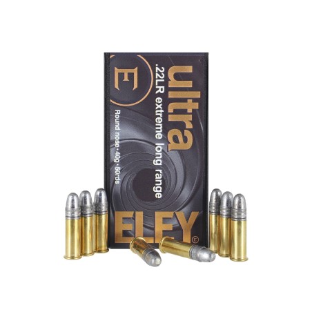 MUNITION S22 LR ELEY ULTRA EXTREM LONG RANGE X50