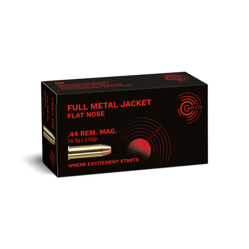 44 REM MAG GECO FMJ 230GR