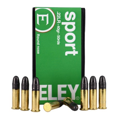 MUNITION ELEY SPORT 40GR CAL. 22 LR bte x50