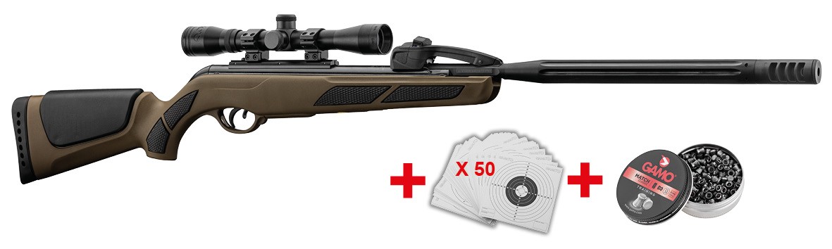 CARABINE GAMO SWARM MAXXIM IGT OD CAL 4.5mm 19.9J (PACK)