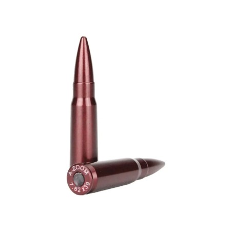 LOT DE 2 CARTOUCHES DE MANIPULATION CAL 7.62X39