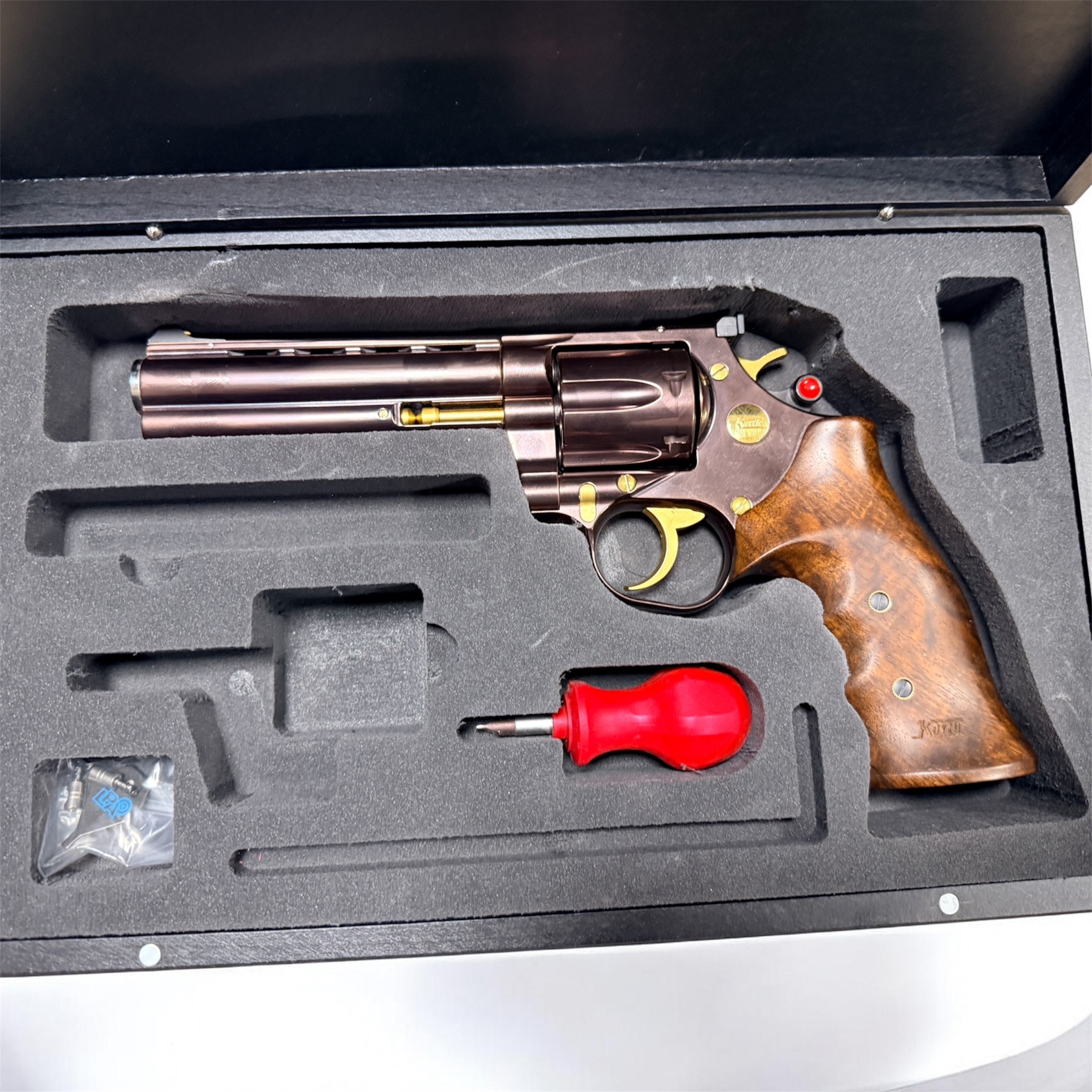 REVOLVER KORTH CLASSIC BRONZE PLASMA 5\"1/4 CAL 357 MAGNUM