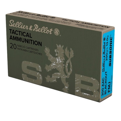 300 AAC BLACKOUT SELLIER BELLOT FMJ 200 GR