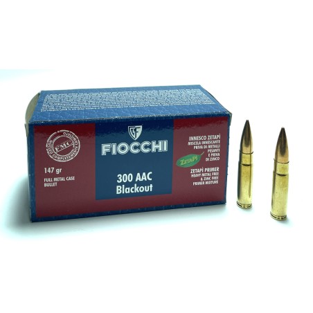 300 AAC BLACKOUT FIOCCHI 147 FMC BTE X50