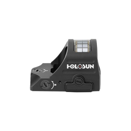 HOLOSUN 407C X2 RETICULE ROUGE + PANNEAU SOLAIRE
