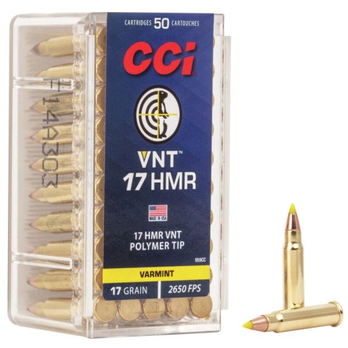 17 HMR CCI VNT  17 GR BTE X50