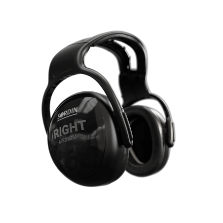 CASQUE SORDIN PASSIF NOIR