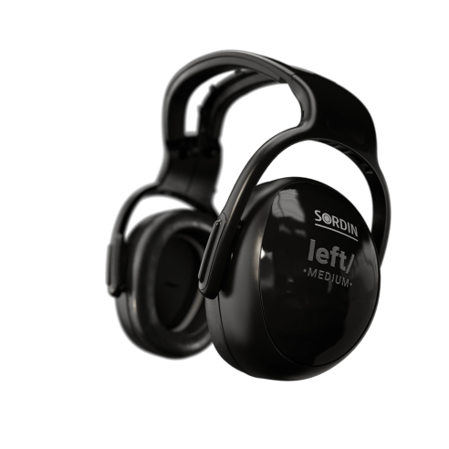 CASQUE SORDIN PASSIF NOIR