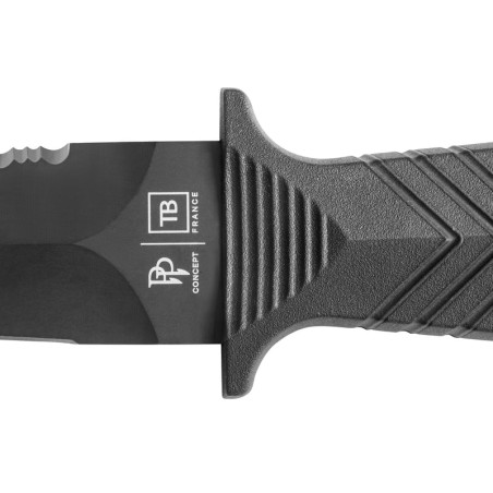 COUTEAU TB PROTECTEUR NOIR AVEC ETUI