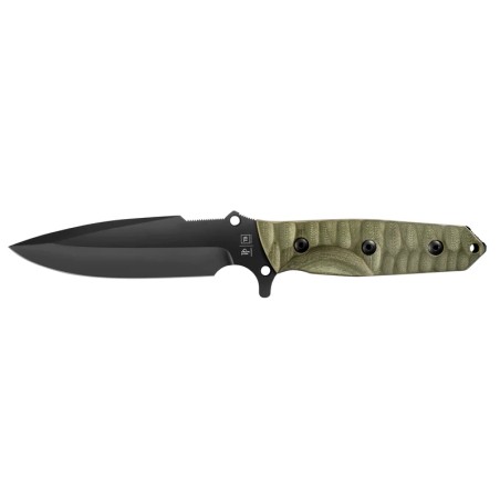 COUTEAU TB MARAUDEUR G10 TOXIFIE KAKI LISSE AVEC ETUI
