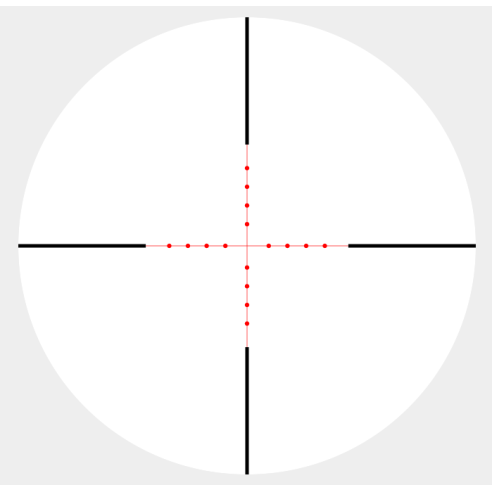 LUNETTE HAWKE VANTAGE IR 3-9X50 AO MIL DOT