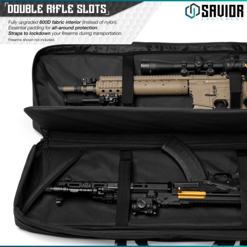 HOUSSE M4 SAVIOR URBAN WARFARE 51'' DOUBLE RIFLE