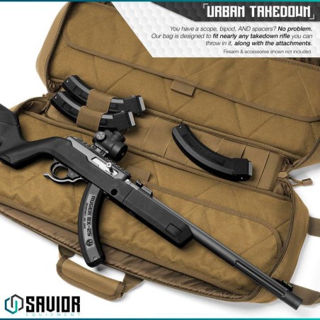 HOUSSE SAVIOR URBAN TAKEDOWN RIFLE TAN
