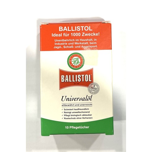 LINGETTES BALLISTOL BOITE DE 10