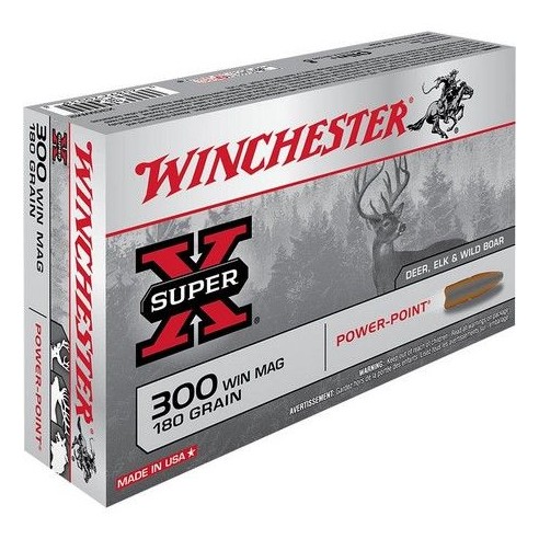 300 WIN MAG WINCHESTER POWER POINT 180GR