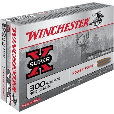 300 WIN MAG WINCHESTER POWER POINT 180GR