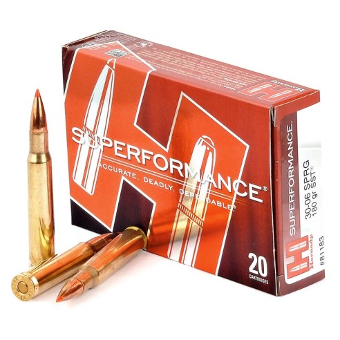 30.06 HORNADY SST SUPERFORMANCE 180GR