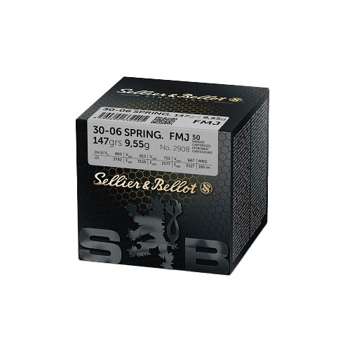 SELLIER BELLOT 30.06 FMJ 147GR