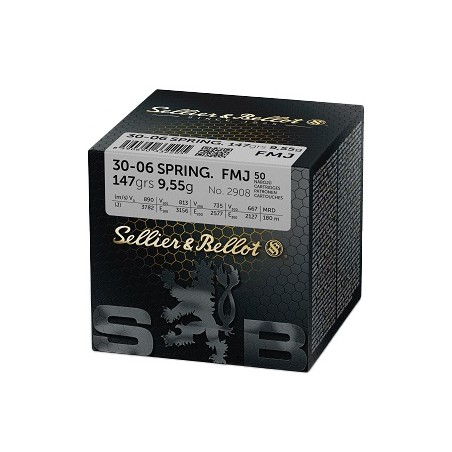 SELLIER BELLOT 30.06 FMJ 147GR