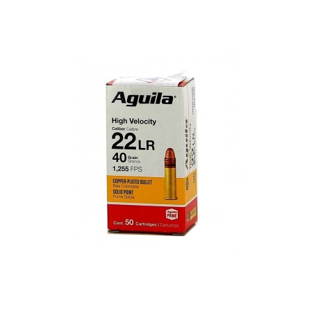 22 LR AGUILA SUPER EXTRA HV 40GR BTE X50