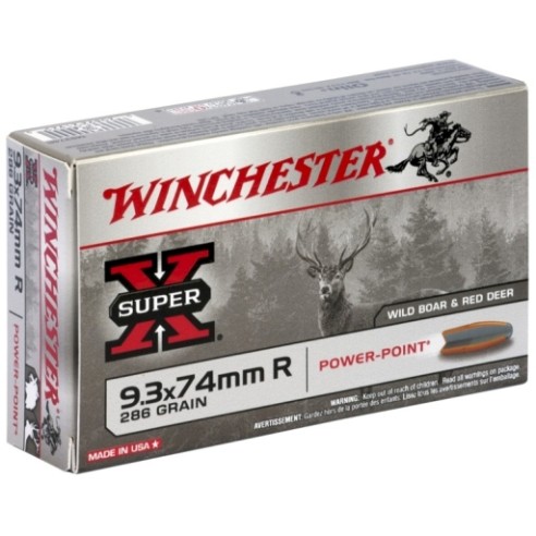 9.3X74R WINCHESTER POWER POINT 286GR