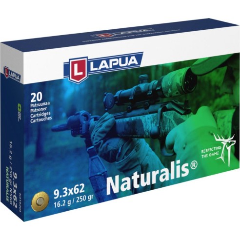 CART 9.3X62 LAPUA NATURALIS 16.2g