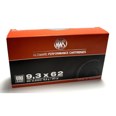 9.3X62 RWS UNI CLASSIC 293GR