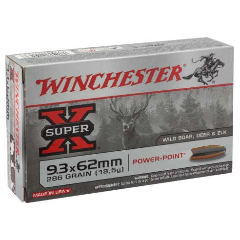 9.3X62 WINCHESTER POWER POINT 286GR