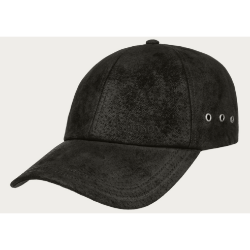 CASQUETTE CUIR STETSON NOIR