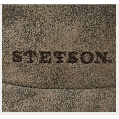 CASQUETTE CUIR STETSON MARRON