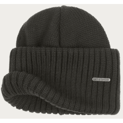BONNET STETSON LAINE NOIR
