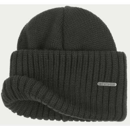 BONNET STETSON LAINE NOIR